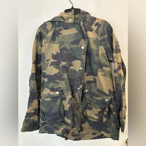 Rubbish Medium Cargo Camouflage Utility Jacket